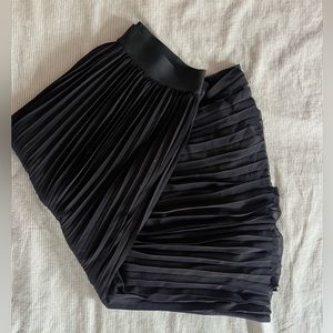 Chiffon Pleated Midi Skirt